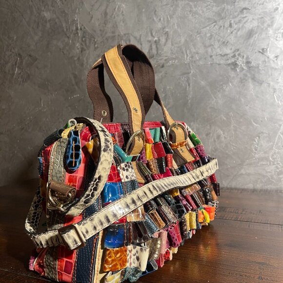 Colourful Leather Bag - Picture 6 of 7